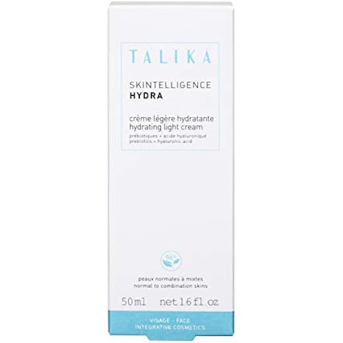 Talika - LIGHT MOISTURISING FACE CREAM - SKINTELLIGENCE HYDRA HYDRATING LIGHT CREAM - SOOTHES, MOISTURISES AND RESTORES BALANCE TO THE SKIN DAILY - FOR NORMAL TO COMBINATION SKIN - TUBE 50 ML - Image 3